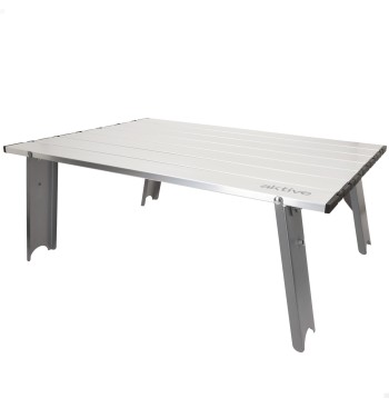 Petite table de camping pliante en aluminium ultra-légère