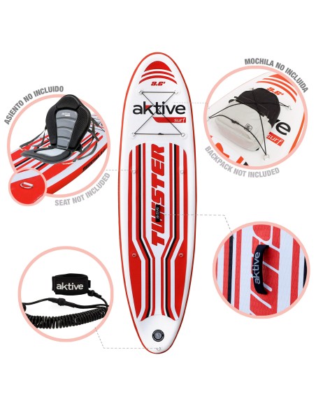 Planche de paddle surf gonflable pour débutants 9,6