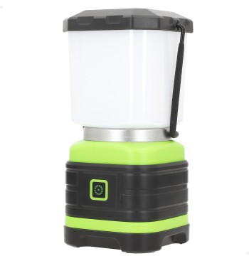 Lampe torche LED 2 en 1, à piles, avec crochet, 300 lumens