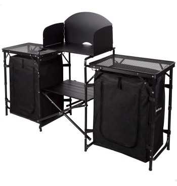 Armoire de cuisine de camping pliante 175 x 48 x 110 cm...