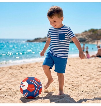 France T5 ballon de football de plage (22 cm) 2