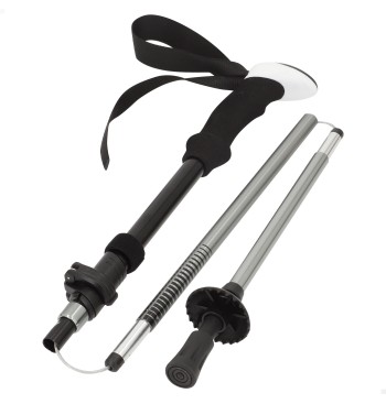 Bâton de randonnée pliable et extensible ultraléger...