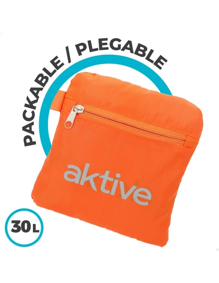 Sac à dos pliable en filet avec fermeture réglable 30 L