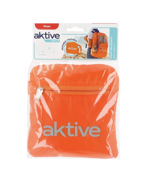 Sac à dos pliable en filet avec fermeture réglable 30 L