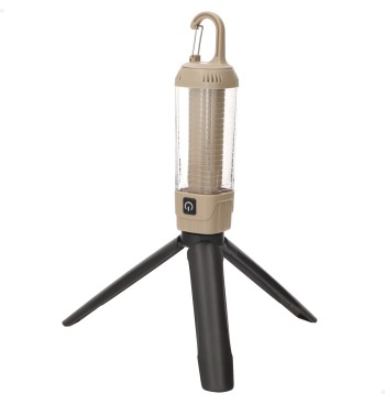 Lampe de camping rechargeable 3 en 1 avec trépied