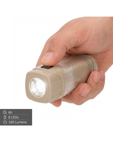 Lampe de camping rechargeable 3 en 1 avec trépied
