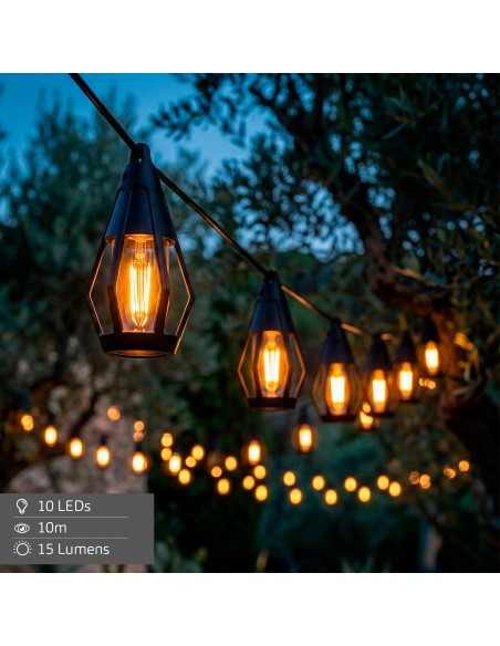 Guirlande lumineuse à 10 LED, 7 mètres