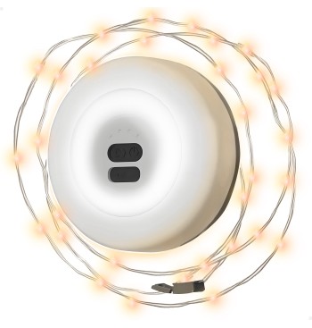 Lampe de camping LED et guirlande de 10 mètres avec 200...