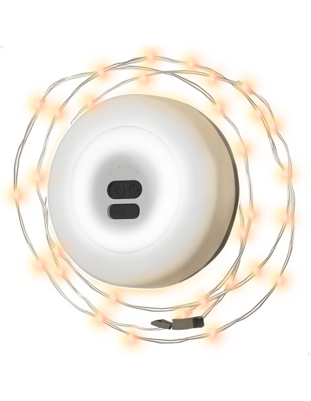 Lampe de camping LED et guirlande de 10 mètres avec 200 lumens