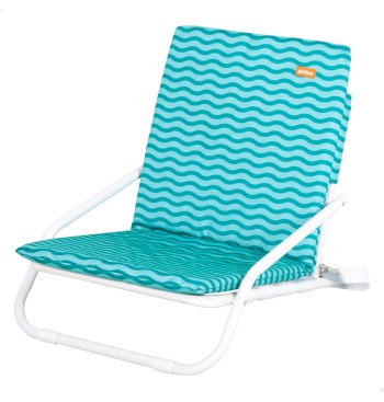 Chaise de plage pliante légère 46x60x50 cm