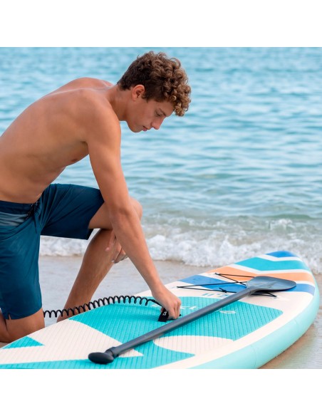 Tabla paddle surf hinchable adulto con mochila, hinchador y remo