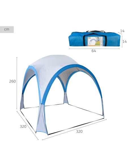 Tente de camping imperméable Aktive