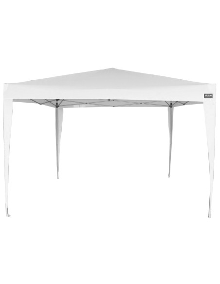 Tonnelle pliable et réglable en hauteur 300x300x240/250 cm blanc