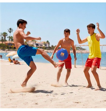 FC Barcelona Ballon de plage en néoprèneT5 21 cm 2