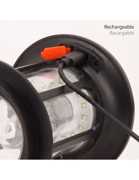 Lanterne solaire LED avec détecteur de mouvement