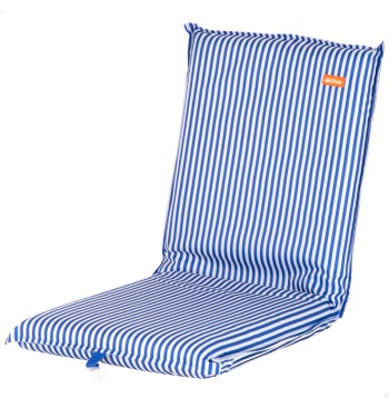 Siège de plage pliant 40x48x56 cm rayures nautiques