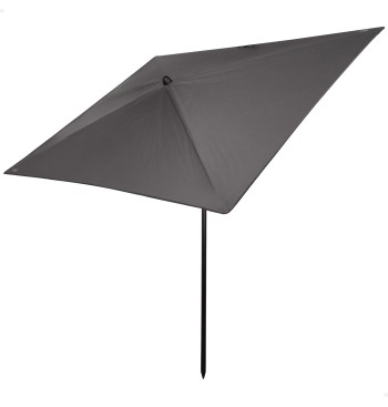 Parasol rectangulaire 180x145 cm gris