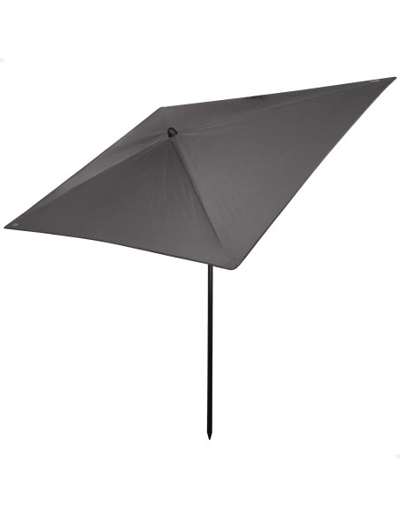 Parasol rectangulaire 180x145 cm gris