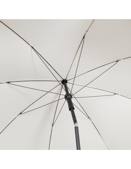 Parasol de plage 200 cm blanc crème