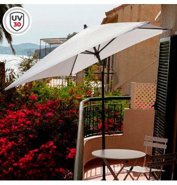 Parasol rectangulaire d'extérieur UV30 180x120 cm 2