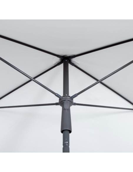 Parasol rectangulaire d'extérieur UV30 180x120 cm