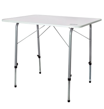 Table de camping pliante à hauteur réglable