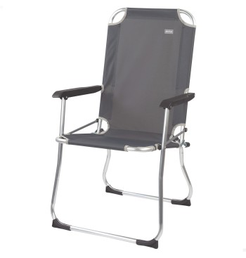 Chaise pliante fixe en aluminium