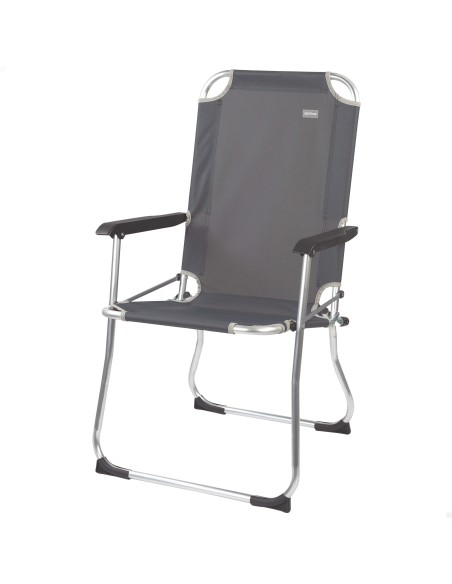 Chaise pliante fixe en aluminium