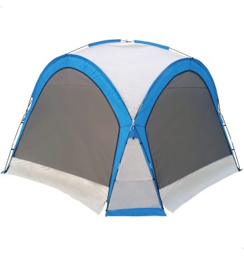 Tente de camping avec moustiquaire