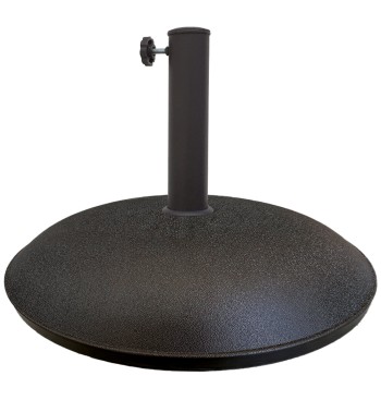 Support de parasol circulaire en ciment Ø35/48 mm