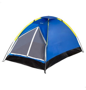 Tente pour 2 personnes 200x120x100 cm bleue