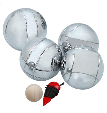 Juego de petanca profesional 4 bolas