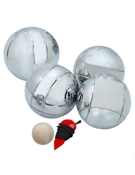 Juego de petanca profesional 4 bolas