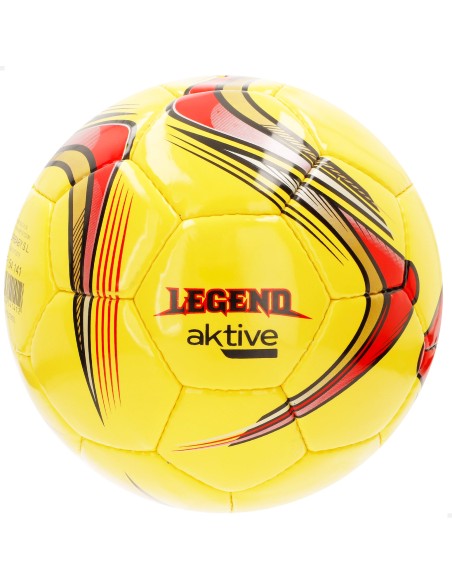 Ballon de football en cuir synthétique taille 5 avec coutures renforcées