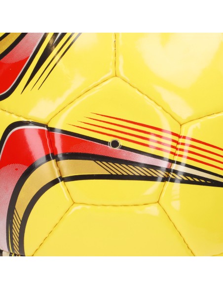 Ballon de football en cuir synthétique taille 5 avec coutures renforcées