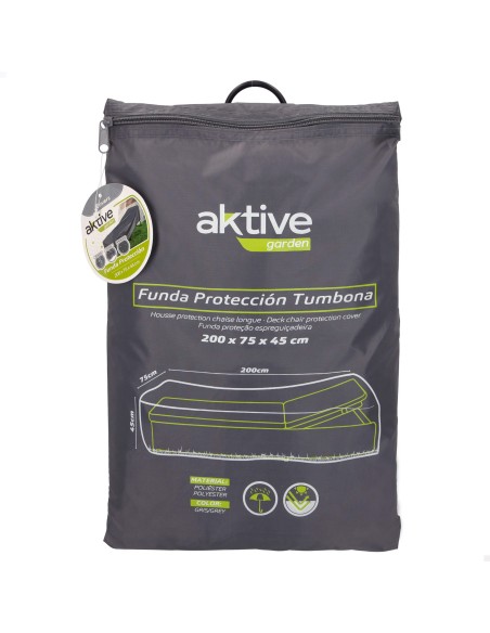 Housse de protection pour transat 200x75x45 cm