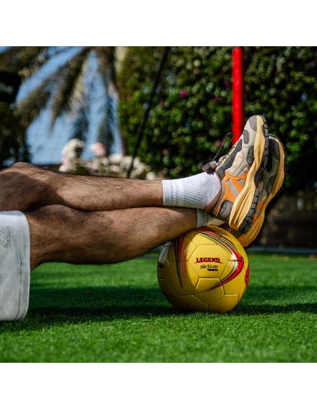 Ballon de football en cuir synthétique taille 5 avec coutures renforcées