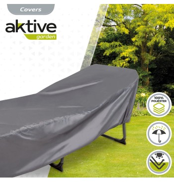 Housse de protection pour transat 200x75x45 cm 2