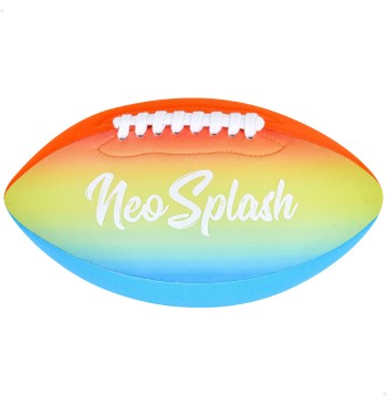 Ballon de rugby de plage en néoprène arc-en-ciel,...