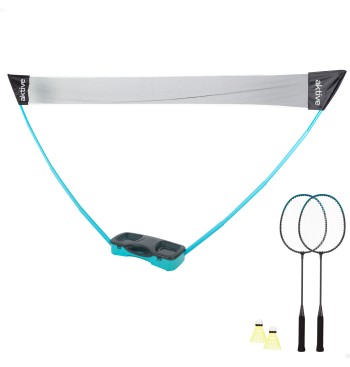 Filet de badminton multifonctionnel portable et...