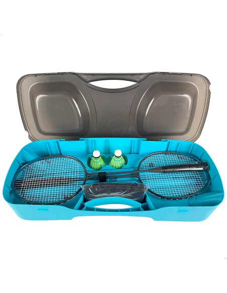 Filet de badminton multifonctionnel portable et extensible avec accessoires