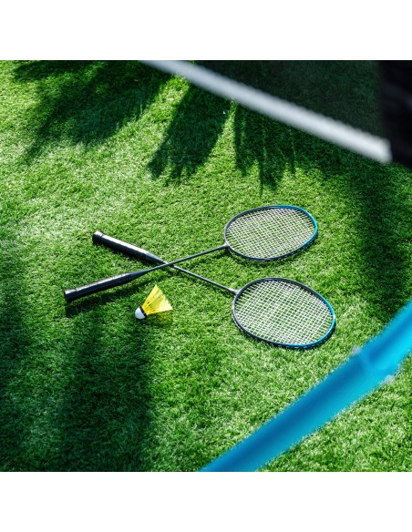 Filet de badminton multifonctionnel portable et extensible avec accessoires