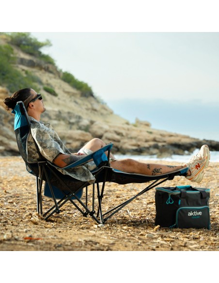 Chaise longue de camping pliante