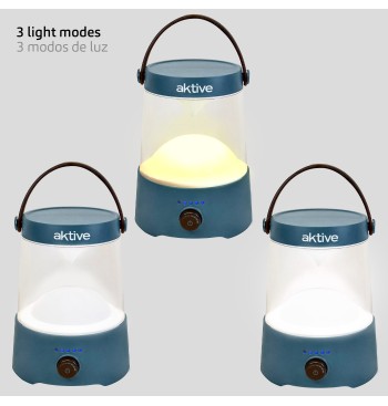 Lampe de camping LED USB 2 en 1 avec lumière variable 400... 2