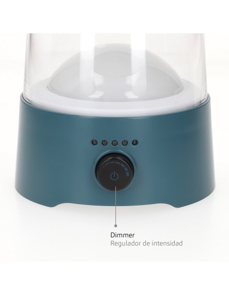 Lampe de camping LED USB 2 en 1 avec lumière variable 400 lumens