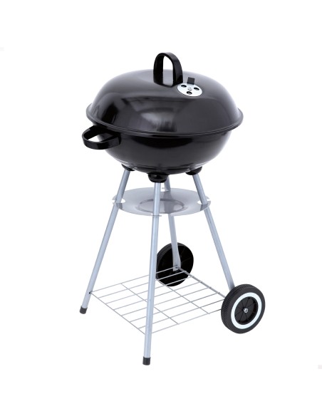 Barbecue au charbon de bois portable avec deux grilles