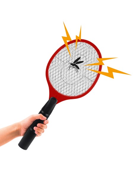 Raqueta eléctrica mata mosquitos