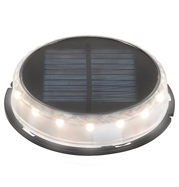 Pack 2 focos solares exterior luz LED blanca c/baliza... 2