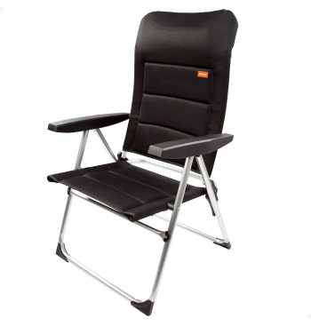 Silla plegable jardín acolchado Deluxe multiposición