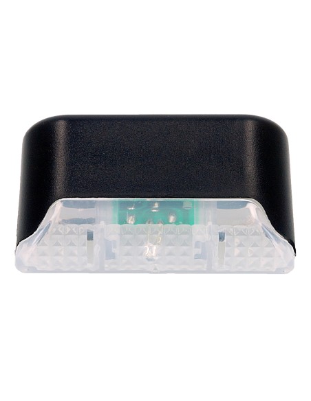 Lot de 6 spots solaires LED d'extérieur à lumière chaude pour escaliers et rampes Aktive